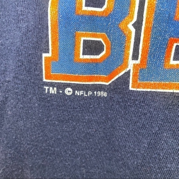 Chicago Bears Shirt Short Sleeve Jack Davis Cartoon Graphic Tee 1988 Vintage - Picture 6 of 8